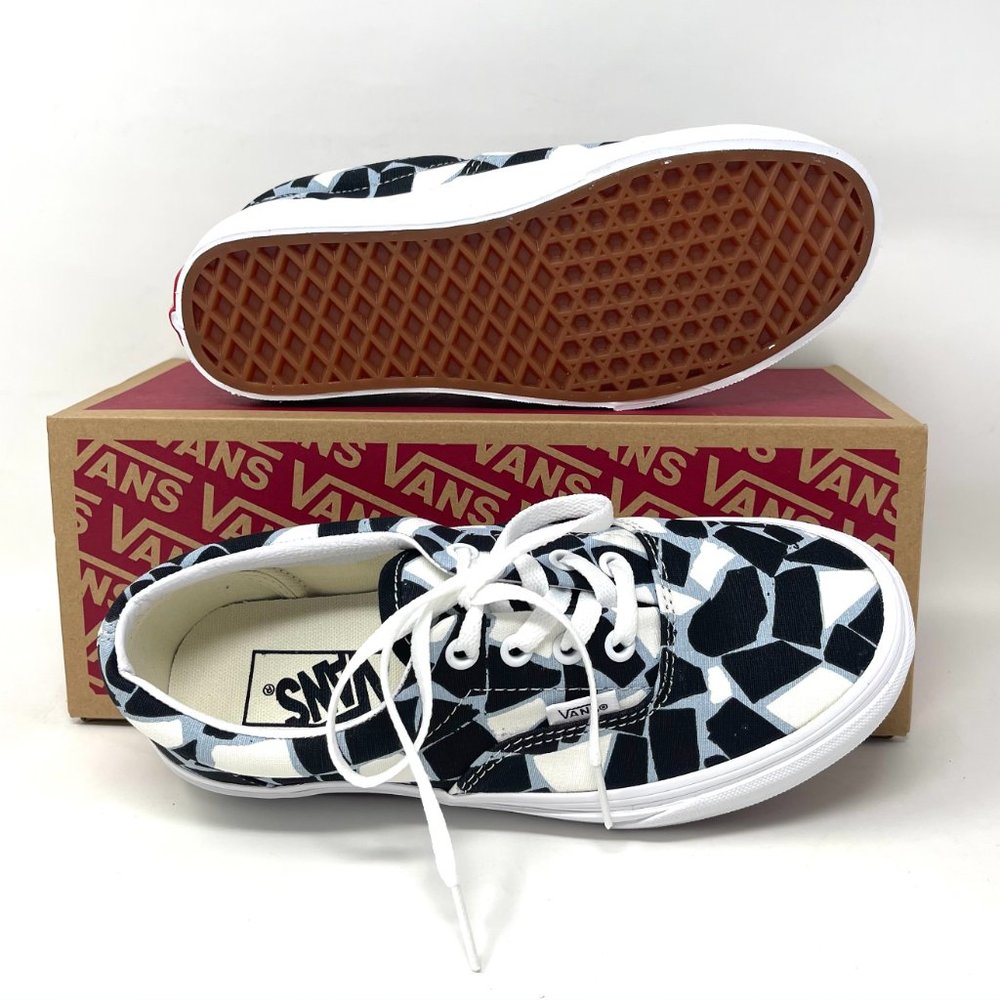 Vans Era Black White Skate Casual Shoes Men's Size Low Top Canvas VN0A54F19M1 - Picture 3 of 15